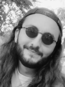 Simon Stojanovski is the founder of Alley Crescendo, and the frontman of the band. He is the lead songwriter, lead singer, and he plays guitar.